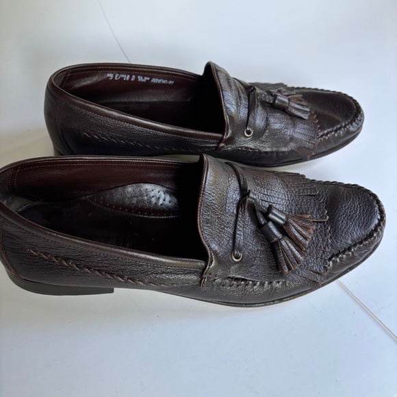 BALLY Mens Hilo Deerskin Tassel Loafers - Picture 3 of 6